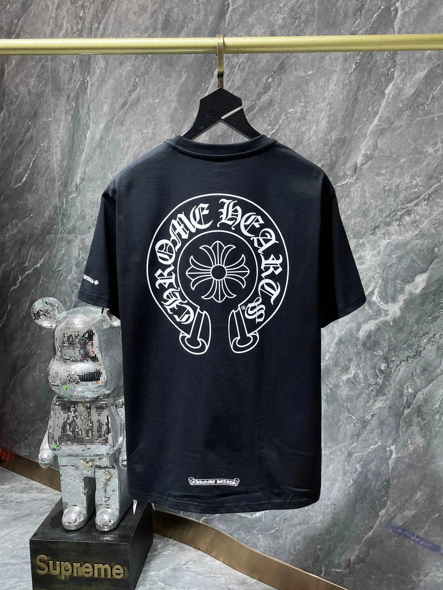 8264# Chrome Hearts 24ss g g Classic 1 1 ：Black White Sizes：S、M、L、XL